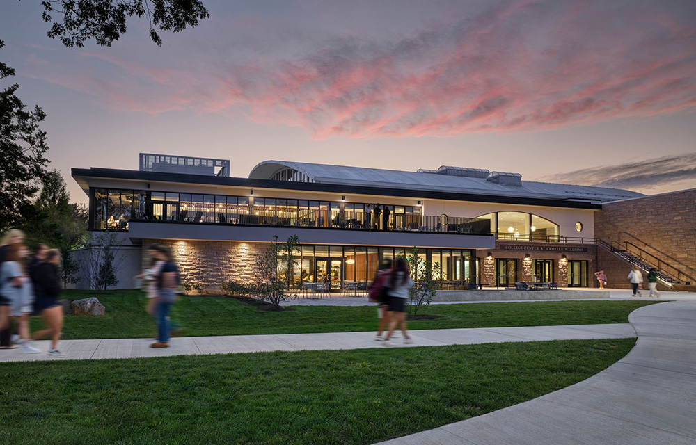 KSS Architects completes renovation of College Center at Crozier-Williams